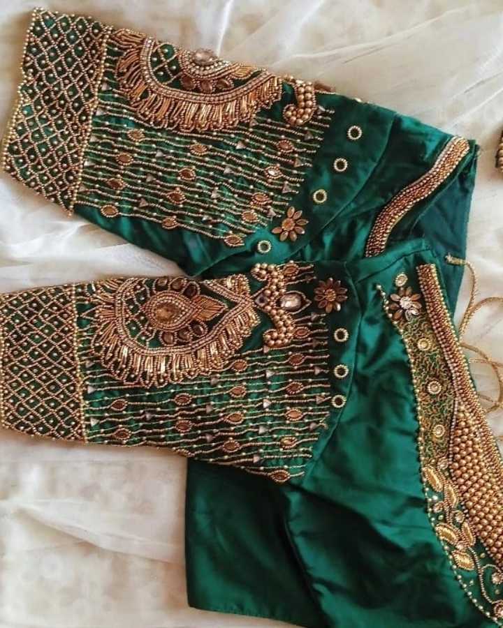 Periyakulam-Embroidery-Blouse-Designer